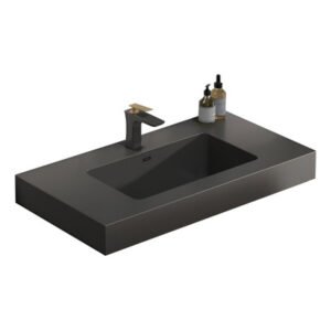 Lavamanos de Cuarzo NEGRO